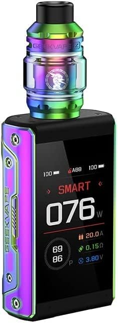 GEEKVAPE T200 Aegis Touch Kit | Original Geekvape T200 (Aegis Touch) Starter Kit 200W mit Z 2021 Tank Fit Z Spulen kein Nikotin