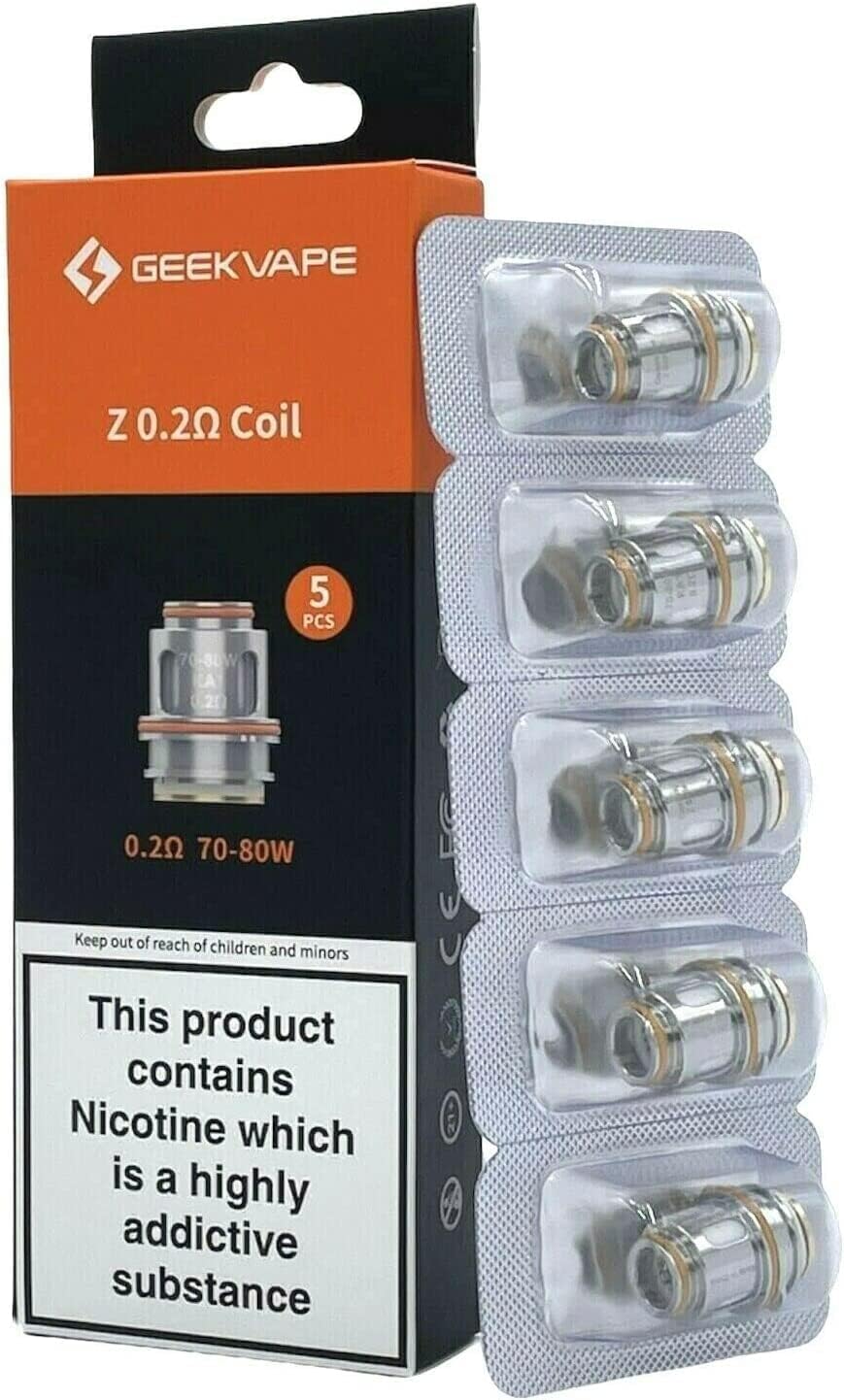 Geek Vape Zeus Spulen – 5 Set [0,2 Ohm Mesh Z2]