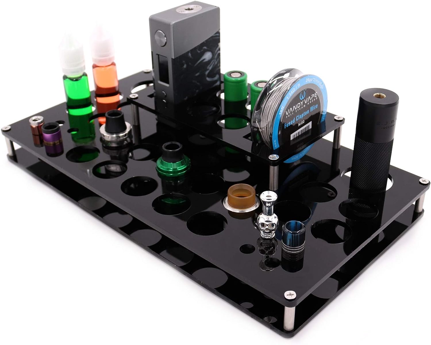 Vape Station, Display Acryl, Holder, Halterung, Tisch, Ständer Verdampfer, Atomizer (Display-27)