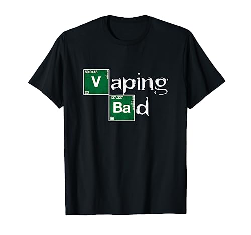 Vaping Bad – Dampfer Outfit für E-Zigarette Nutzer – Vape T-Shirt