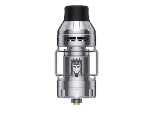 Vapefly Gunther Verdampfer für E Zigaretten | 5 ml Tankvolumen | Subohm-geeignet Farbe: silber