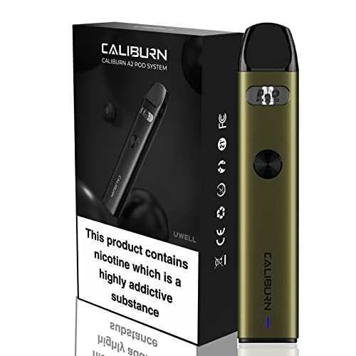 Uwell Caliburn A2 Kit Pod System, Kompakt, 520 mAh, green, 2,0ml