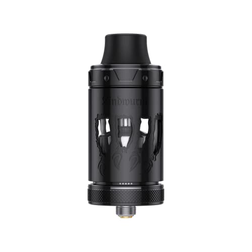 Vapefly Lindwurm RTA, Selbstwickel-Verdampfer, 25,2 mm, 5 ml, schwarz, ohne Nikotin