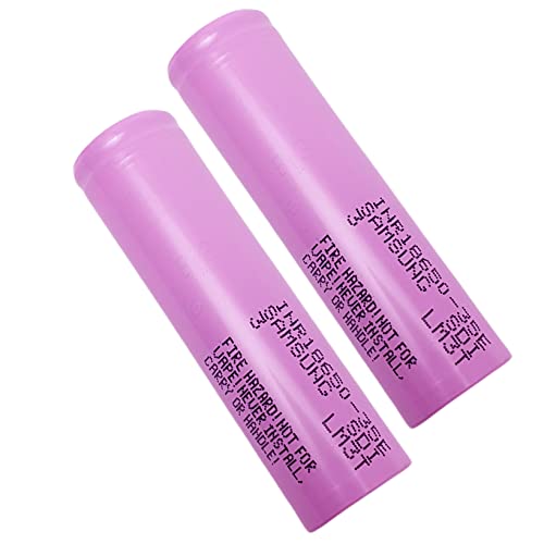 2xSamsung 18650 35E 3,6V – 3,7V 3500mAh (Pluspol flach) 18650 Lithium Li-Ion Akku inkl. M.CEP Touchpen