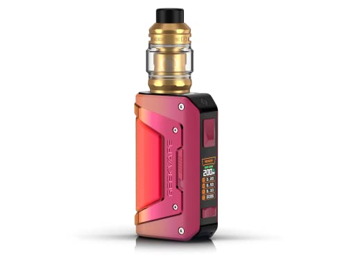 GeekVape Aegis Legend 2 E Zigarette Set | 5 – 200 Watt | 5,5 ml Tankvolumen | 510er Anschluss| verschiedene Dampfmodi | Farbe: pink-gold