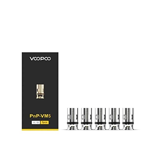 VOOPOO PNP-VM5 MESH 0,2 OHM HEADS 5 Stück